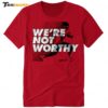 Xavier Worthy We're Not Worthy Premium SS T Shirt