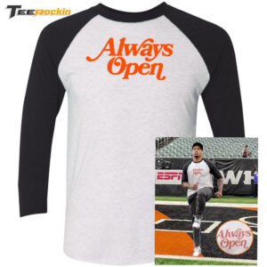 Ja'marr Chase Always Open Sleeve Raglan T Shirt