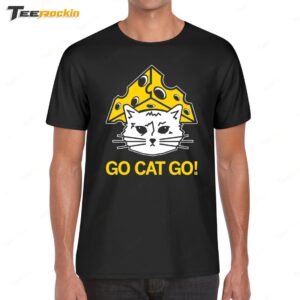 Cheesehead Gary Go Cat Go Shirt