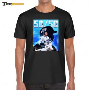 Shohei Ohtani 50 50 Club Baseball History Has A New Chapter Shirt