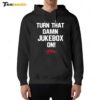 Awesome Arkansas Razorbacks Turn that Damn Jukebox On Football 2024 Hoodie