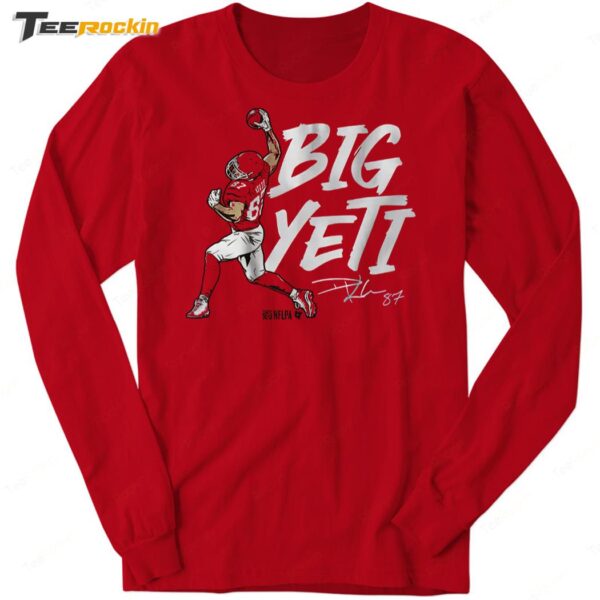 Big Yeti Travis Kelce Long Sleeve Shirt