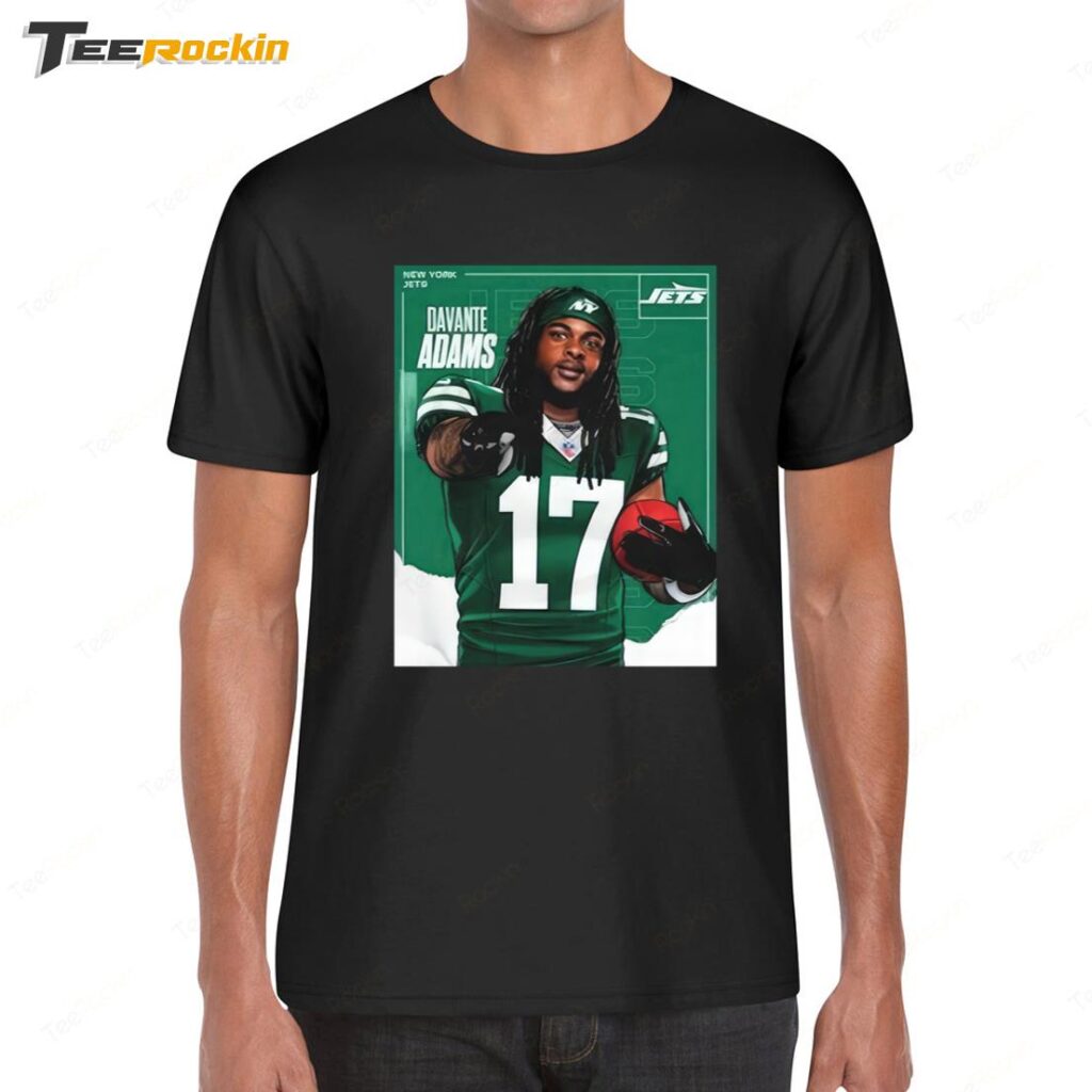 Davante Adams NY Jets Football Shirt