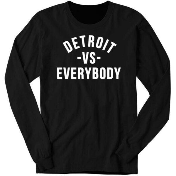 Detroit Vs Everybody Kamala Harris Wears 2024 Long Sleeve Shirt