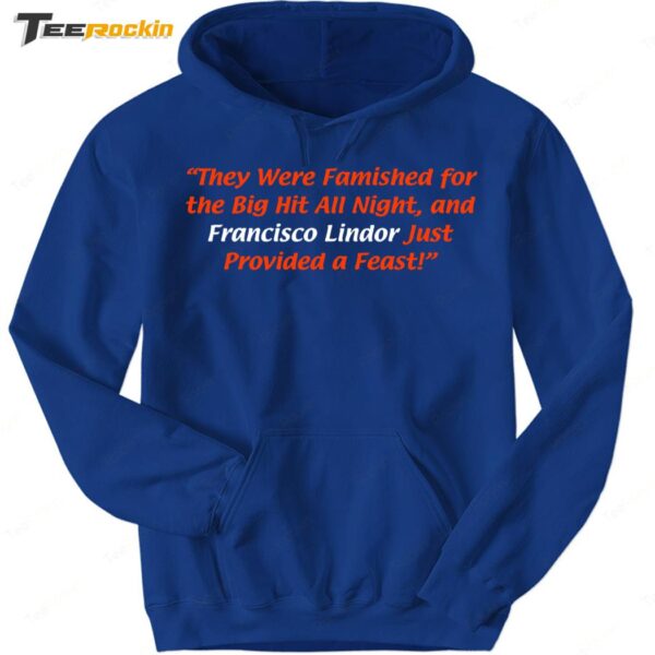 Francisco Lindor From Famished To Feast Hoodie