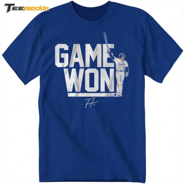 Hot Game Won 2024 Shirt