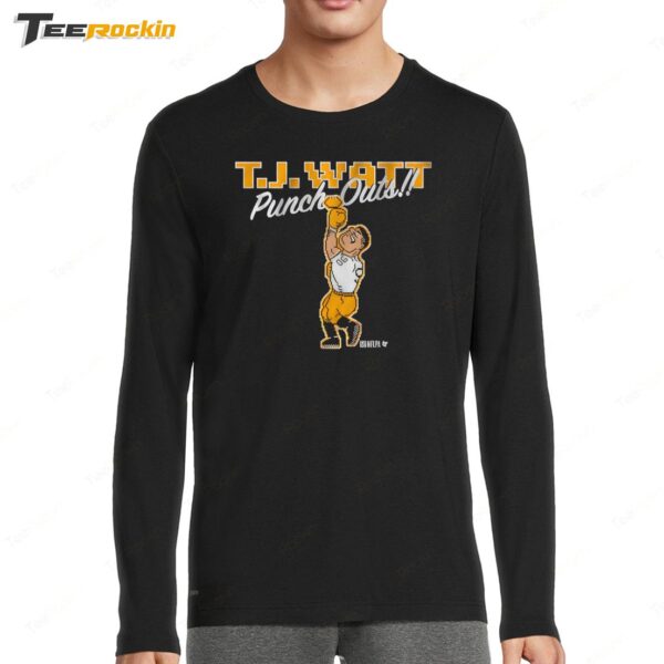 Hot T.J. Watt Punch Outs Long Sleeve Shirt