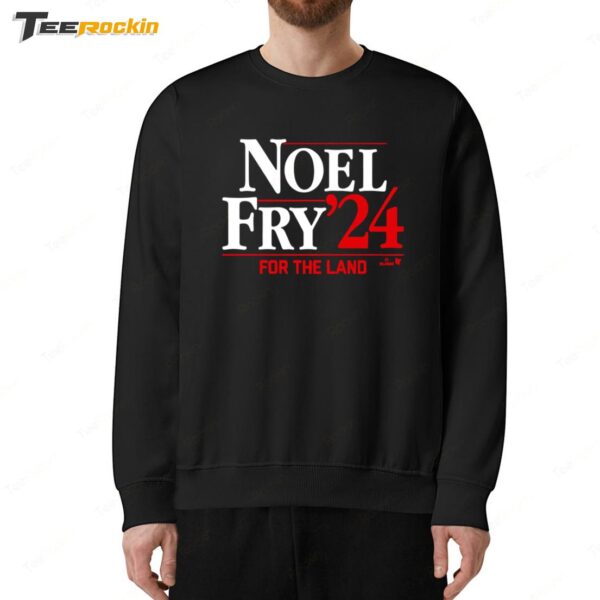 Jhonkensy Noel Fry '24 For The Land Sweatshirt