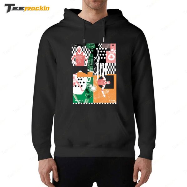 Joe Mazzulla Wear Celtics 24 World Tour 25 Hoodie