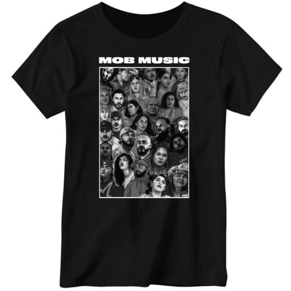 Mobmusic 2024 Ladies Boyfriend Shirt