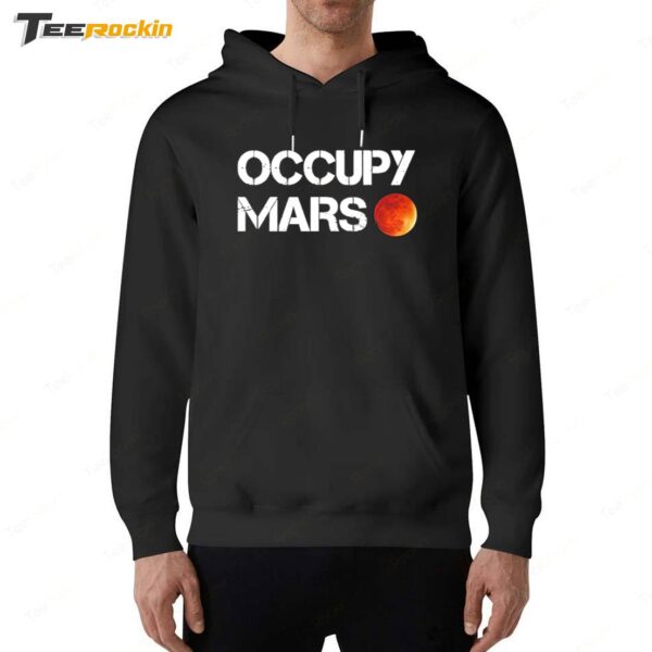 New Elon Musk Trump Occupy Mars Hoodie