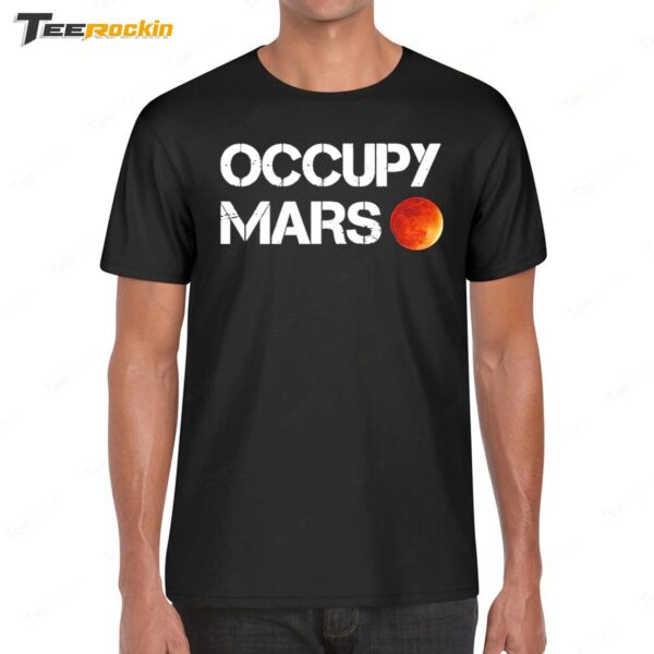 New Elon Musk Trump Occupy Mars Shirt