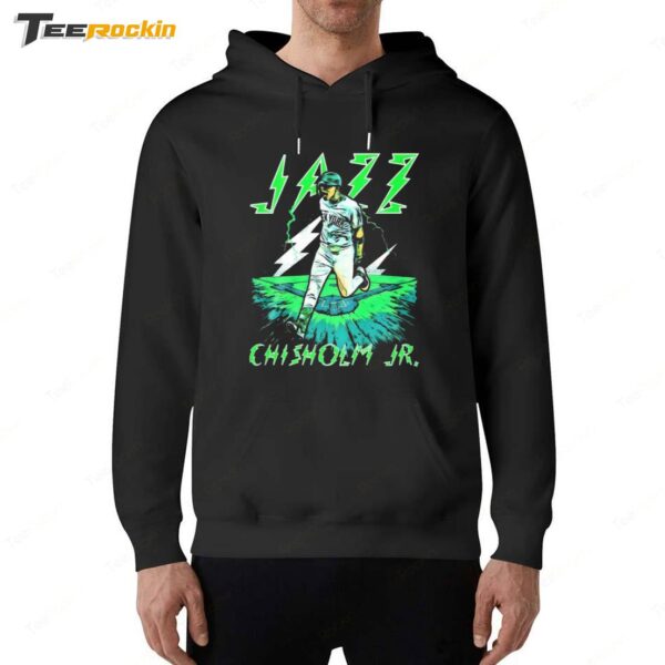 New Jazz Chisholm Jr New York Yankees MLB Painting Hoodie