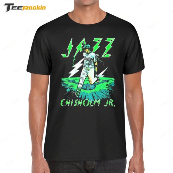 New Jazz Chisholm Jr New York Yankees MLB Painting Shirt