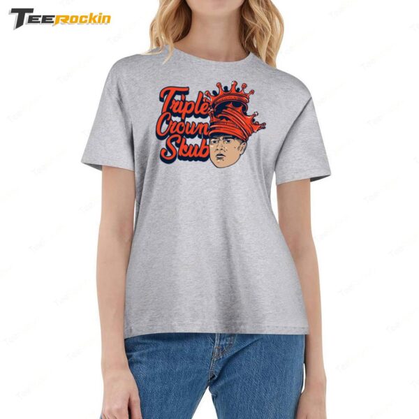 New Tarik Skubal Triple Crown Ladies Boyfriend Shirt