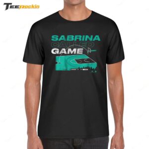 Sabrina Lonescu Called Game From The Logo New Shirt