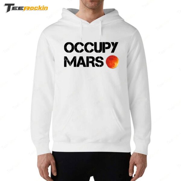 Space X Merch Store Occupy Mars Hoodie