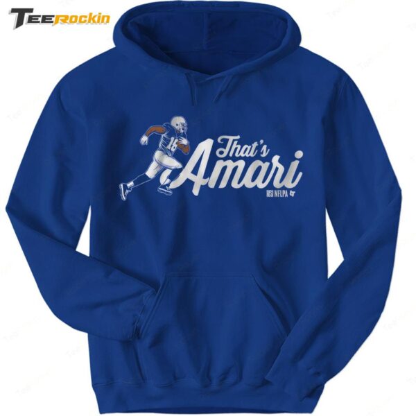 That's Amari Amari Cooper Buffalo New Hoodie