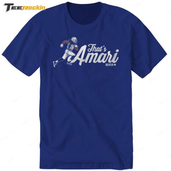 That's Amari Amari Cooper Buffalo New Premium SS T Shirt