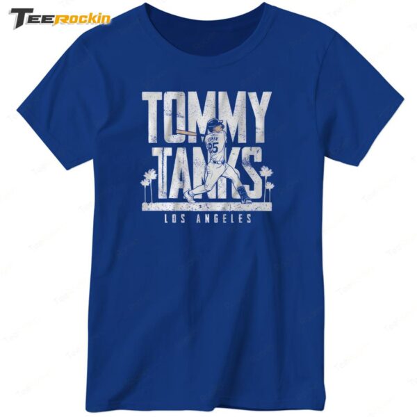 Tommy Tanks Los Angeles Ladies Boyfriend Shirt