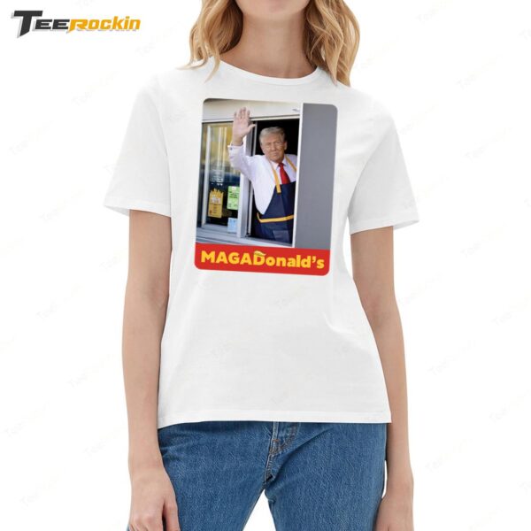 Trump Sells McDonalds Ladies Boyfriend Shirt