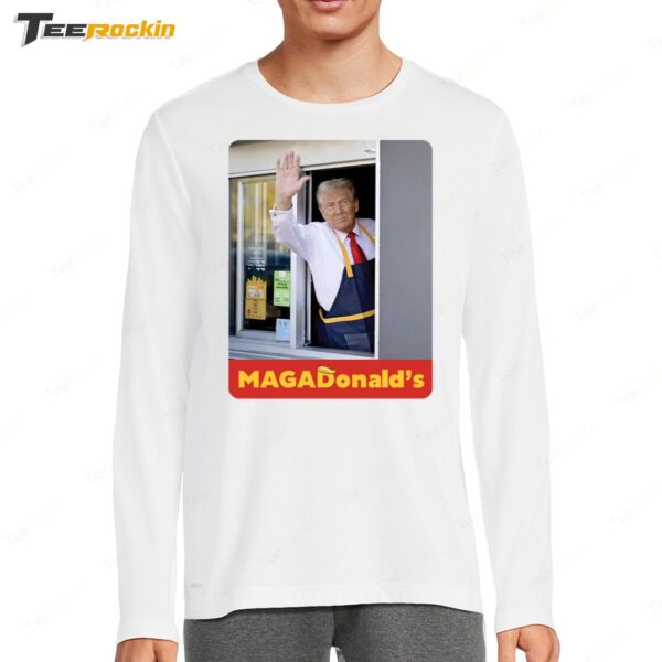 Trump Sells McDonalds Long Sleeve Shirt