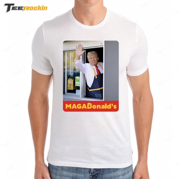 Trump Sells McDonalds Premium SS T Shirt