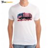 Cleaning Up 4 Years Of Crap 2024 Election Garbage Truck Trump Premium SS T Shirt