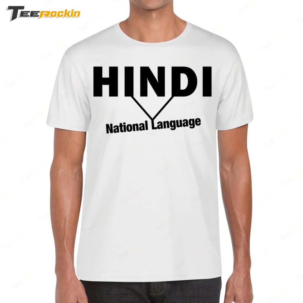 Hindi National Language Shirt