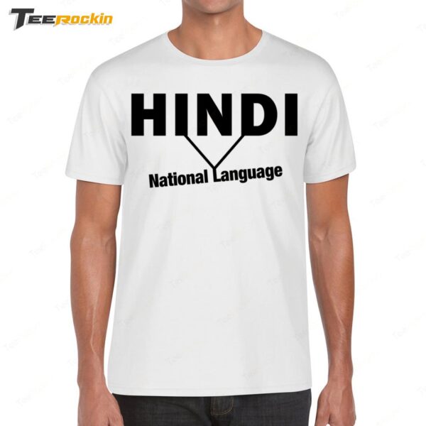 Hindi National Language Shirt