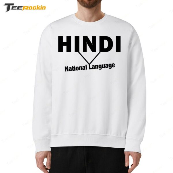 Hindi National Language Sweatshirt