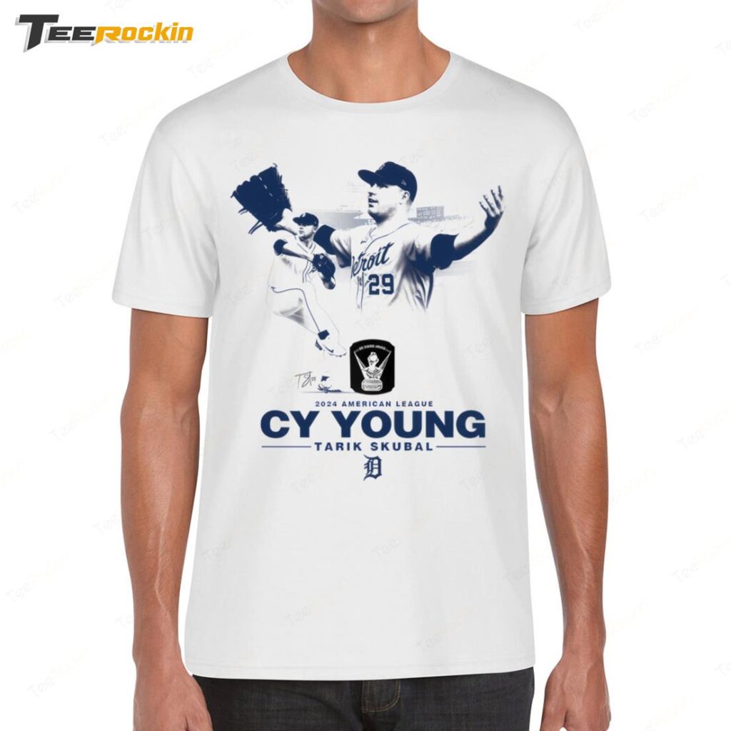 2024 American League Cy Young Award Winner Tarik Skubal Shirt