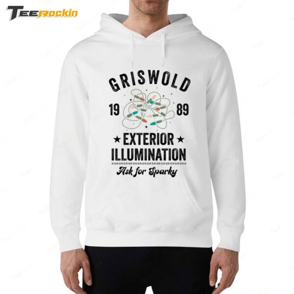 Christmas Jammies Griswold's 1989 Exterior Illumination Hoodie