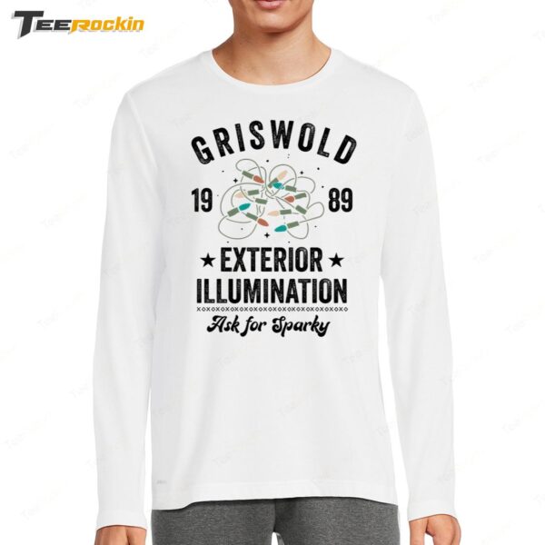 Christmas Jammies Griswold's 1989 Exterior Illumination Long Sleeve Shirt