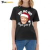 Donald Trump Santa Ho Ho Ho Illegals Gotta Go Christmas Ladies Boyfriend Shirt