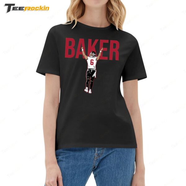 Hot Baker Mayfield Cutlets Celebration Ladies Boyfriend Shirt