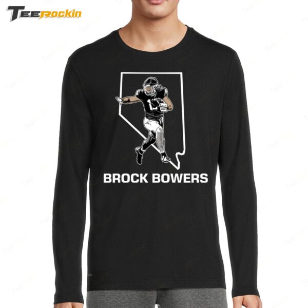 Hot Brock Bowers NFLPA Licensed Long Sleeve Shirt