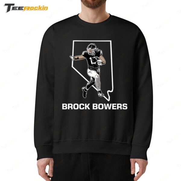 Hot Brock Bowers NFLPA Licensed Sweatshirt