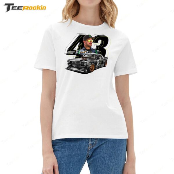 Hot Ken Block 43 Ladies Boyfriend Shirt