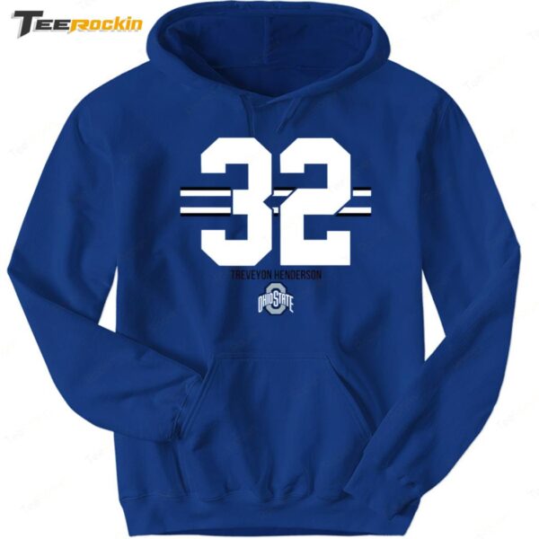 Hot Osu Football Treveyon Henderson 32 Hoodie