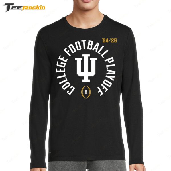 Indiana Hoosiers College Football Playoff '24 '25 Long Sleeve Shirt