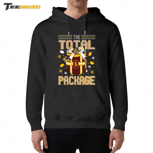 Jayden Daniels The Total Package Ugly Christmas Hoodie