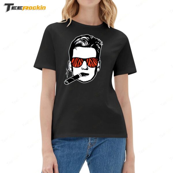 Joe Burrow Smoking New Ladies Boyfriend Shirt