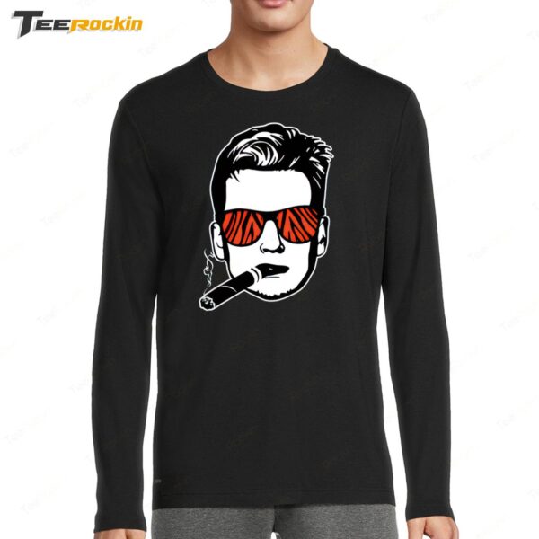 Joe Burrow Smoking New Long Sleeve Shirt