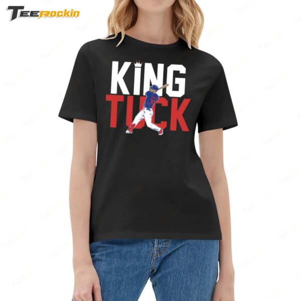 Kyle Tucker King Tuck Chicago Ladies Boyfriend Shirt