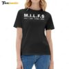 MILFS Man I Love Florida State 2024 Ladies Boyfriend Shirt