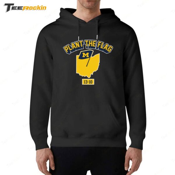 Michigan Football Plant The Flag 2024 Hoodie