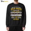 Michigan Wolverines Hail To The Victors Mich Again 4 Years In A Row Sweatshirt