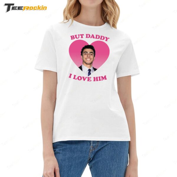 Official Luigi Mangione But Daddy I Love Him Ladies Boyfriend Shirt