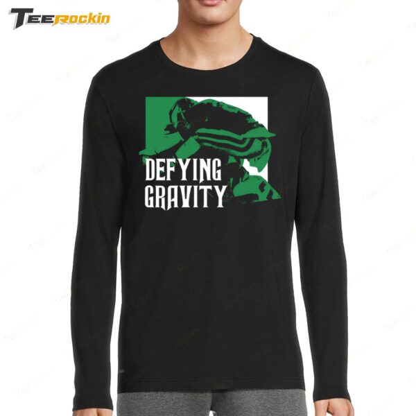 Philadelphia Saquon Barkley Defying Gravity 2024 Long Sleeve Shirt